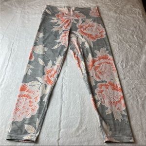 Aerie Floral Design Leggings Size Large